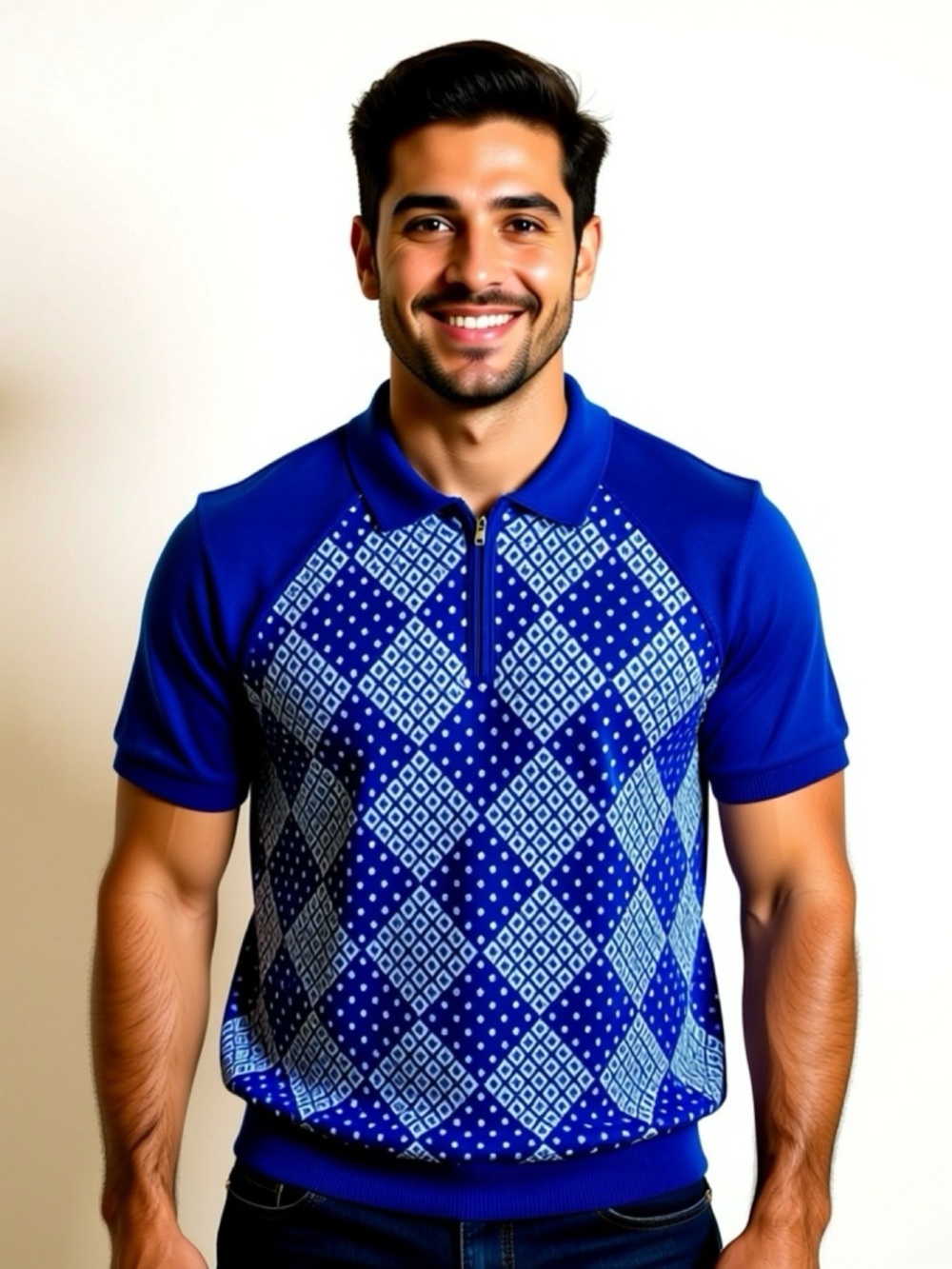Alfani Geometric Polo